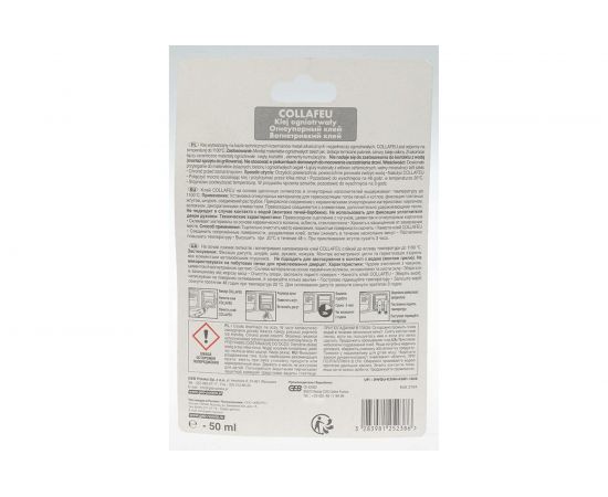 Огнеупорный клей GEB COLLAFEU 50 мл 025 – изображение 3