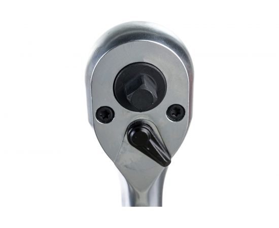 Реверсивная двухсторонняя трещотка с резиновой ручкой 1/4-3/8 ROCKFORCE RF-802321 – изображение 3