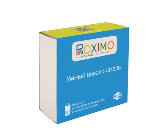 Умный однокнопочный сенсорный выключатель Roximo белый SWSEN01-1W – изображение 4