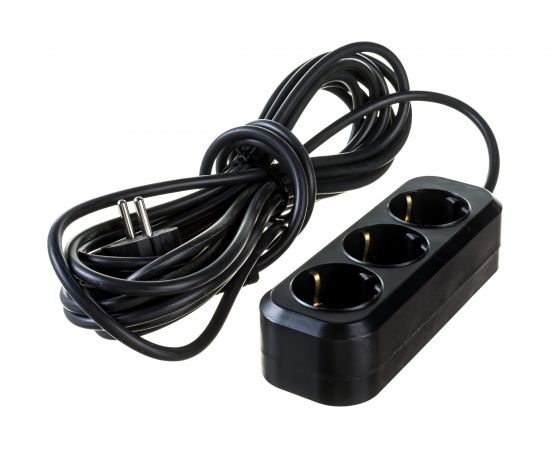 Бытовой удлинитель с заземлением Gigant ПВС 3х0,75 3500Вт 3 гнезда 7м 80012 PEC-003 – изображение 4