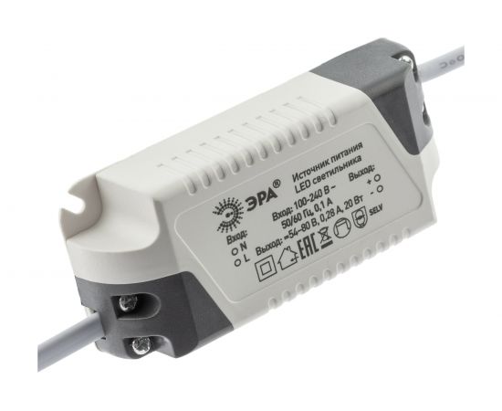 Встраиваемый светодиодный светильник ЭРА LED 6-20-4K/1 квадратный регулируемый LED 20W 220V Б0046914 – изображение 4