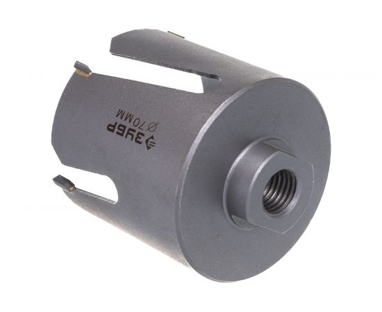 Коронка ПРОФИ Универсальная (70х55 мм; М16) Зубр 29514-70 – изображение 4