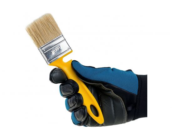 Флейцевая кисть АКОР КФ Эксперт 50 мм, толщина 12мм натуральная щетина 4607044330726 – изображение 4