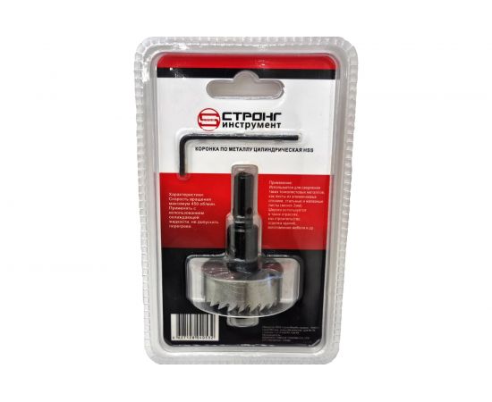 Стальная коронка по металлу HSS 38 мм Strong СТK-06300038 – изображение 4