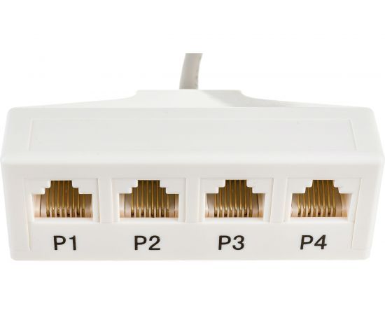 Разветвитель RJ-45 на 4 четырехпарных параллельных порта RJ-45 TWT-Y-1P4 – изображение 5