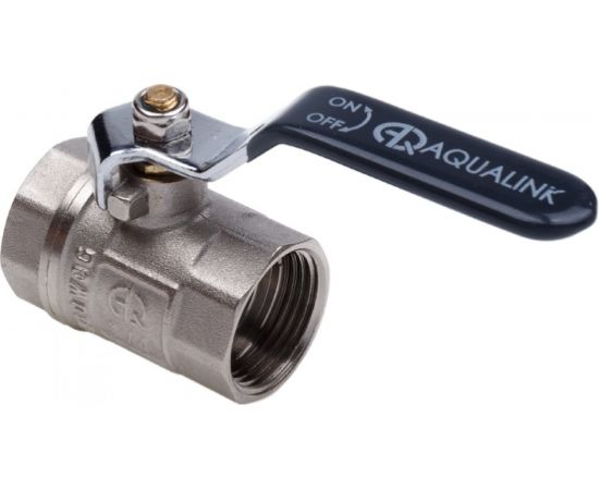 Шаровой кран AQUALINK вн-вн 2 ручка 1148 – изображение 5