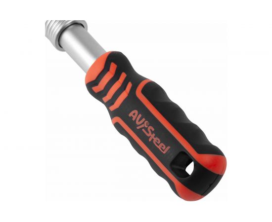 Телескопическая трещотка AV Steel 1/2 72-зубца 300-440мм AV-528670 – изображение 6