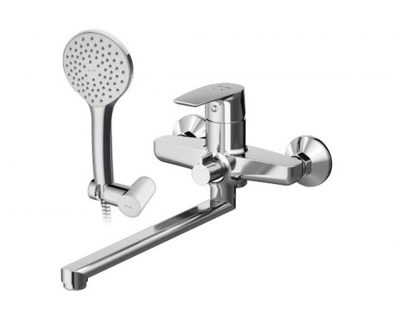 Смеситель для ванны/душа AM.PM, Gem излив 320 мм, душевой набор F90A95000 