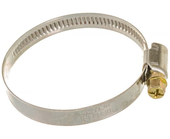 Хомут HELFER W2, 40-60 мм, нержавеющая сталь, уп. 50 шт. HF004057 