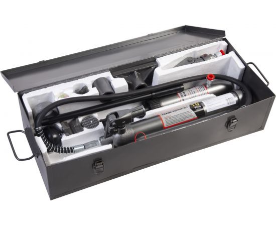 Гидравлический набор OPTIMUS с усилием 10 т, металлический кейс OPT-830310 