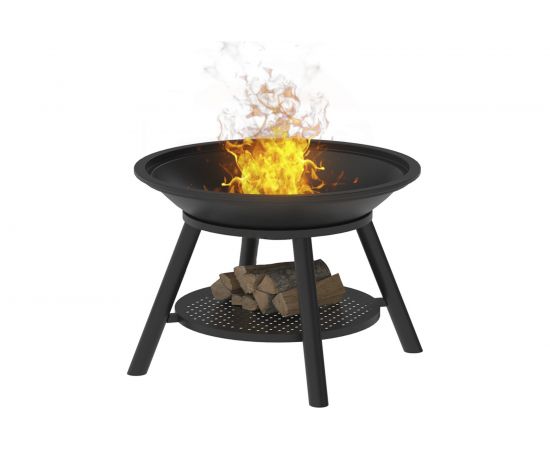 Чугунная костровая чаша Везувий Fantastic Ø 700 Престиж чаш, подставка престиж, крышка А-390797 