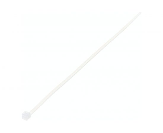 Нейлоновая стяжка SUPRLAN 2.5х150 мм белая 100pcs 06-1020 – изображение 2