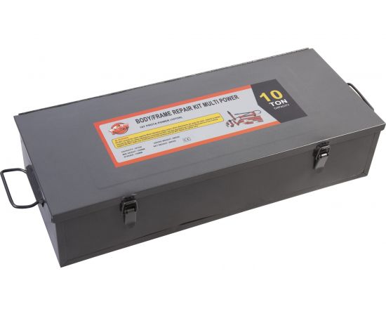 Гидравлический набор OPTIMUS с усилием 10 т, металлический кейс OPT-830310 – изображение 2