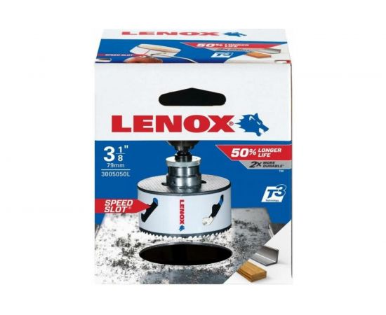 Коронка биметаллическая Т3 50L 1/BX (79 мм; 3 1/8"") Lenox 3005050L – изображение 2