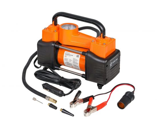 Двухпоршневой компрессор в кейсе Airline X5 STANDARD 50л/мин, 10 атм CA-050-16SK – изображение 2