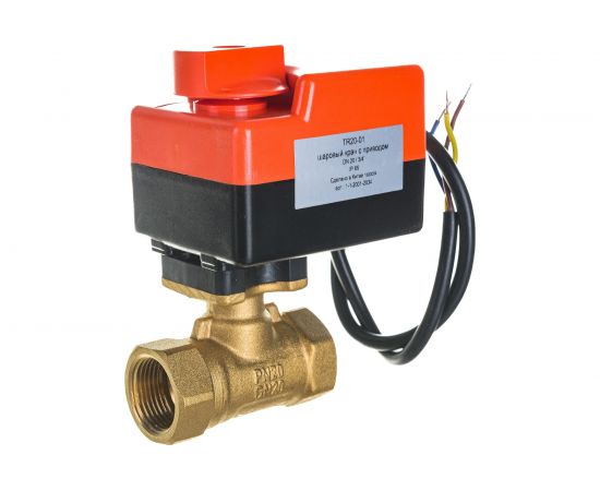 Шаровой кран Volcano TR20-01 с электроприводом 3/4" 1-1-0000-0006 – изображение 2