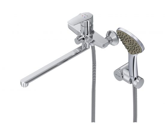 Смеситель для ванны/душа AM.PM, Gem излив 320 мм, душевой набор F90A95000 – изображение 2