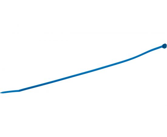 Нейлоновые стяжки FORTISFLEX КСС 5х300 синий 100 штук 61332 – изображение 2