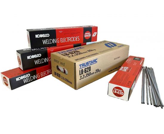 Электроды LB-62D KOBE STEEL 3.2x350 мм, 5 кг KOBELCO LB62D32350_N – изображение 3