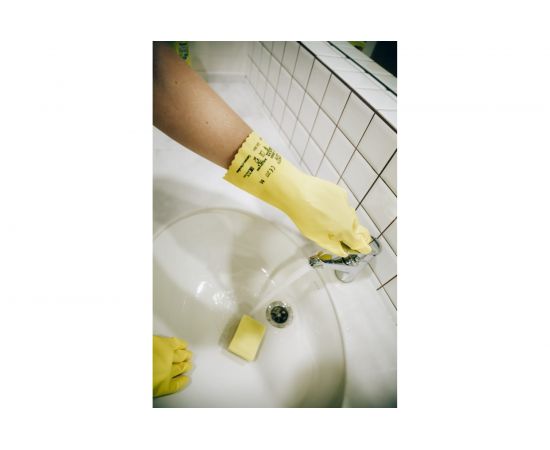 Латексные, химически стойкие перчатки JetaSafety JL711 L – изображение 3