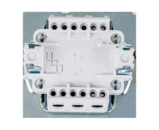 Выключатель LEZARD RAIN крем 703-0388-100 – изображение 3
