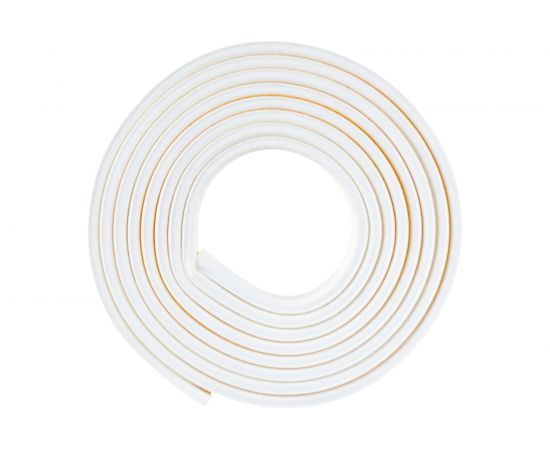 Самоклеящийся резиновый уплотнитель SDM тип P, 9 мм х 5,5 мм, белый, 6 м 5249 – изображение 3