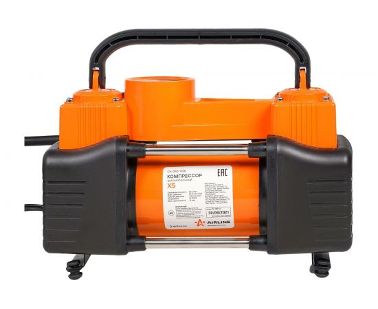 Двухпоршневой компрессор в кейсе Airline X5 STANDARD 50л/мин, 10 атм CA-050-16SK – изображение 3