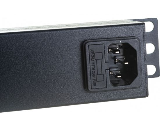Блок электрических розеток TLK 19, металлический корпус TLК-RSC08-MTF-01-BK – изображение 3