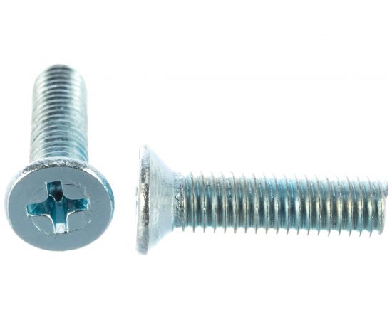Винт с потайной головкой ЕВРОПАРТНЕР DIN 965 Zn 5х20 15шт. 12 0493 1 – изображение 3