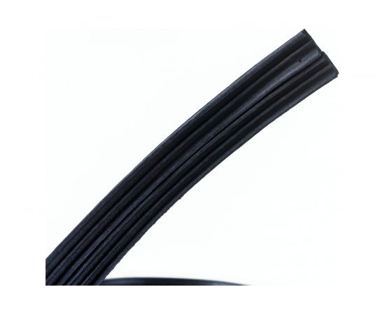 Уплотнитель VЕTTORE профиль E 9x4 мм, 150 м, Black черный 20367 – изображение 4