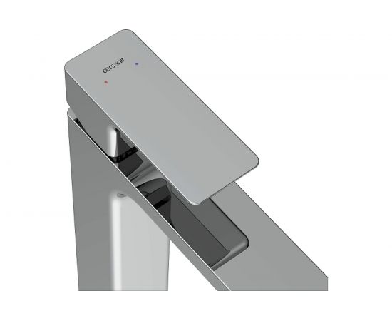 Смеситель для раковины Cersanit GEO высокий, с клик-клак 63043 – изображение 4