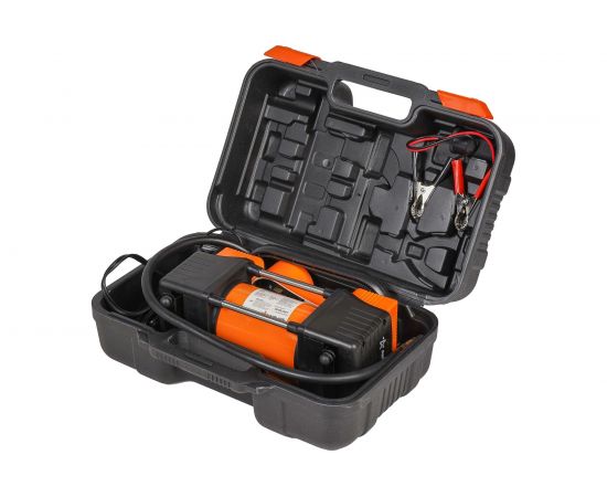 Двухпоршневой компрессор в кейсе Airline X5 STANDARD 50л/мин, 10 атм CA-050-16SK – изображение 4