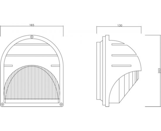 Уличный светильник Arte Lamp A2802AL-1GY – изображение 5