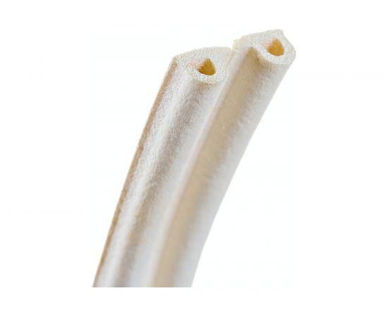 Самоклеящийся резиновый уплотнитель SDM тип P, 9 мм х 5,5 мм, белый, 6 м 5249 – изображение 5