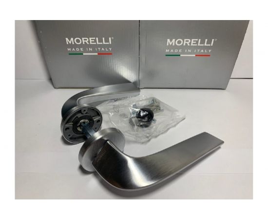 Дверная ручка MORELLI COMETA CSA цвет - матовый хром 9012340 – изображение 5