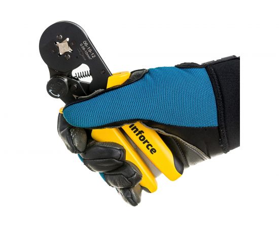 Квадратные пресс клещи Inforce с регулировочным винтом, 0.2-10 мм2 06-19-12 – изображение 6