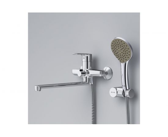 Смеситель для ванны/душа AM.PM, Gem излив 320 мм, душевой набор F90A95000 – изображение 7