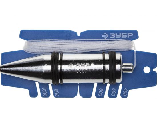 Строительный отвес Зубр Эксперт со шнуром и безопасным наконечником 06347-50_z01 