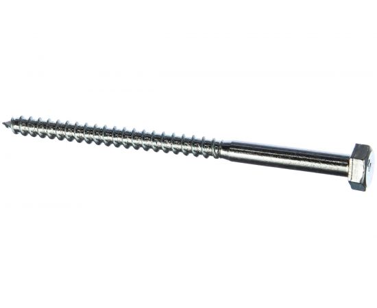 Сантехнический болт DIN 571 оцинкованный 10х160, 2шт - пакет Tech-Krep 113139 