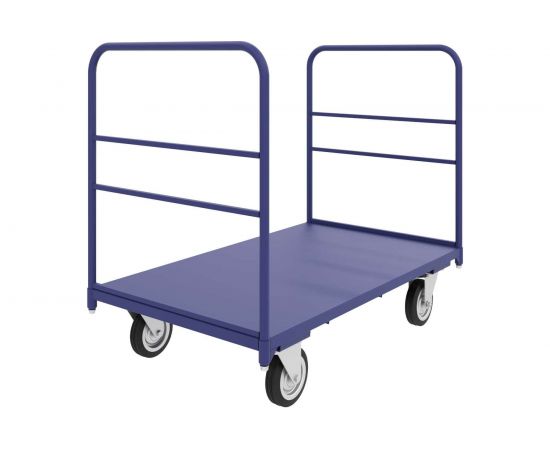 Тележка RUSKLAD платформенная с двумя ручками ТЯ 7 (800x1400) d200мм. 