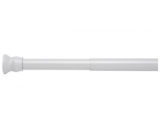 Телескопическая штанга RIDDER d 25 мм, 110-185 см, белая 55201 