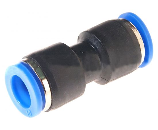 Фитинг-переходник Rockforce для пластиковых трубок 10x10 мм RF-SPU10 