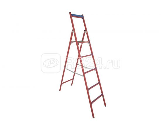 Диэлектрическая стеклопластиковая стремянка с симметричной опорой Антиток ССД-1.8 413782 