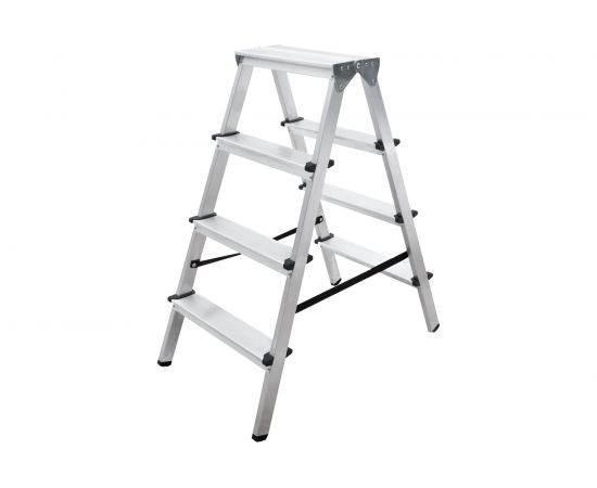 Двухсторонняя стремянка Новая Высота 2х4 ступени 1120204 
