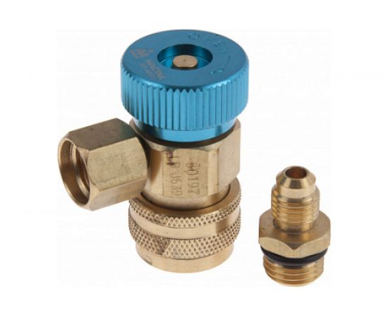 Муфта быстросъемная с вентилем, низкого давления, фреон R134a МАСТАК 105-40013 