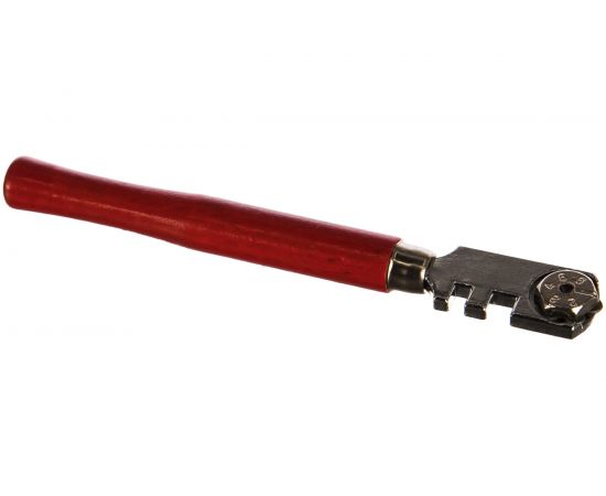 Роликовый стеклорез, 6 роликов, до 4 мм КУРС 16901 