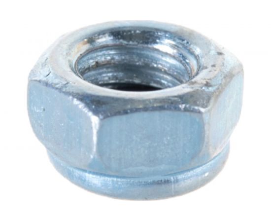 Шестигранные гайки со стопорным кольцом Профикреп DIN985 Zn пакет, М5 16 шт 112993 – изображение 2