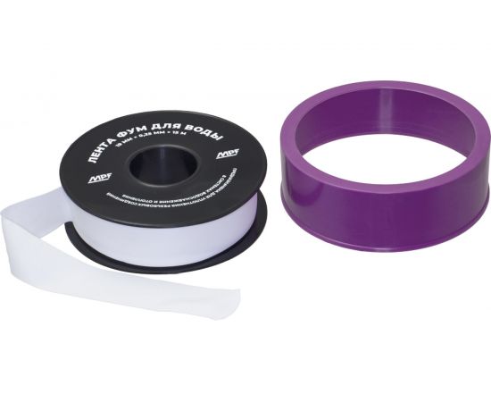 ФУМ лента для воды MasterProf 19 мм x 0,25 мм x 15 м профессиональная ИС.131432 – изображение 2