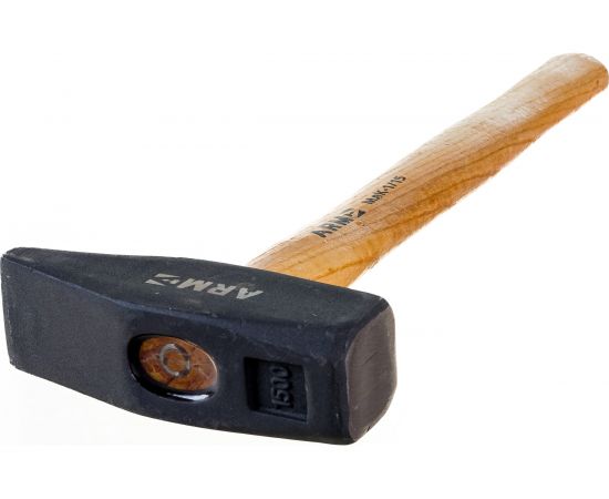 Слесарный молоток с деревянной рукояткой ПКБ АРМА Млк-1-15 А443-1015 – изображение 2