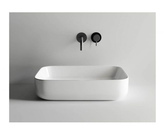 Накладной умывальник чаша Ceramica Nova Element прямоугольная, 600х420х140 мм CN5004 – изображение 2